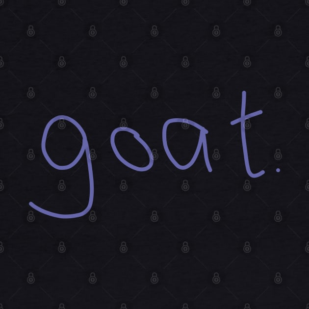 Goat by ellenhenryart